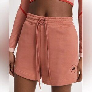 Stella McCartney Adidas Terracotta Track Sweat Shorts
